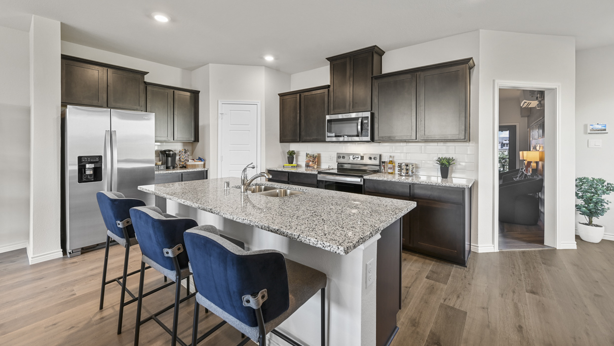 1964 Ophelia elevation Kitchen Gallery Image-The Villages of Hurricane Creek in Anna, TX