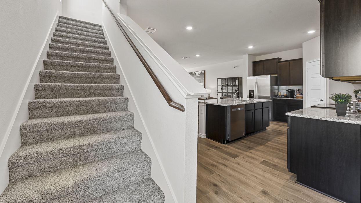 1964 Ophelia Floorplan Stairs Gallery Image-The Villages of Hurricane Creek in Anna, TX