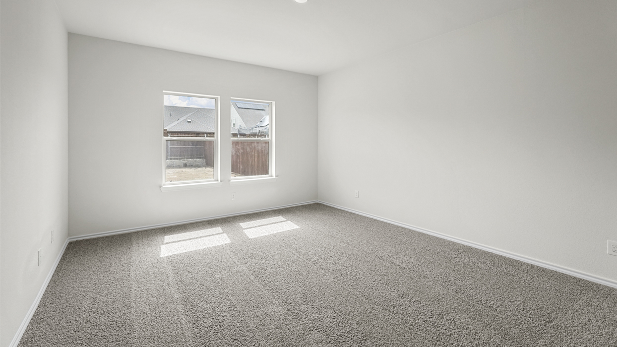 Florence Floorplan Elevation F Bedroom Gallery Image - Cottonwood in Dorchester, TX