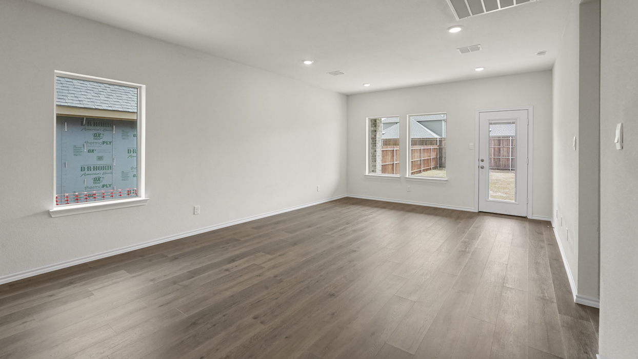 Florence Floorplan Elevation F Living Gallery Image - Cottonwood in Dorchester, TX