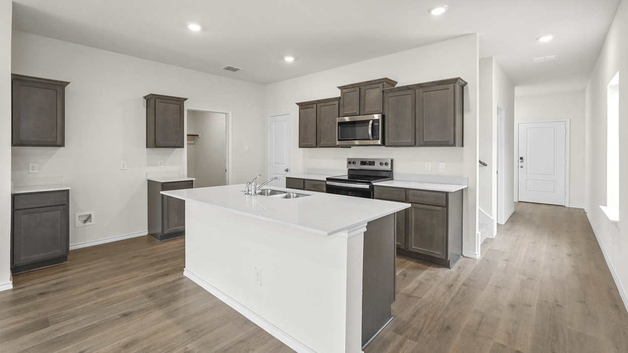 Florence floorplan Kitchen Gallery Image Gallery Image-Cottonwood in Dorchester, Tx