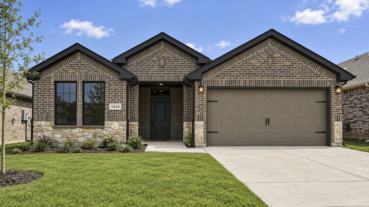 Denton Floorplan Exterior Gallery Image-Cottonwood in Dorchester, Tx
