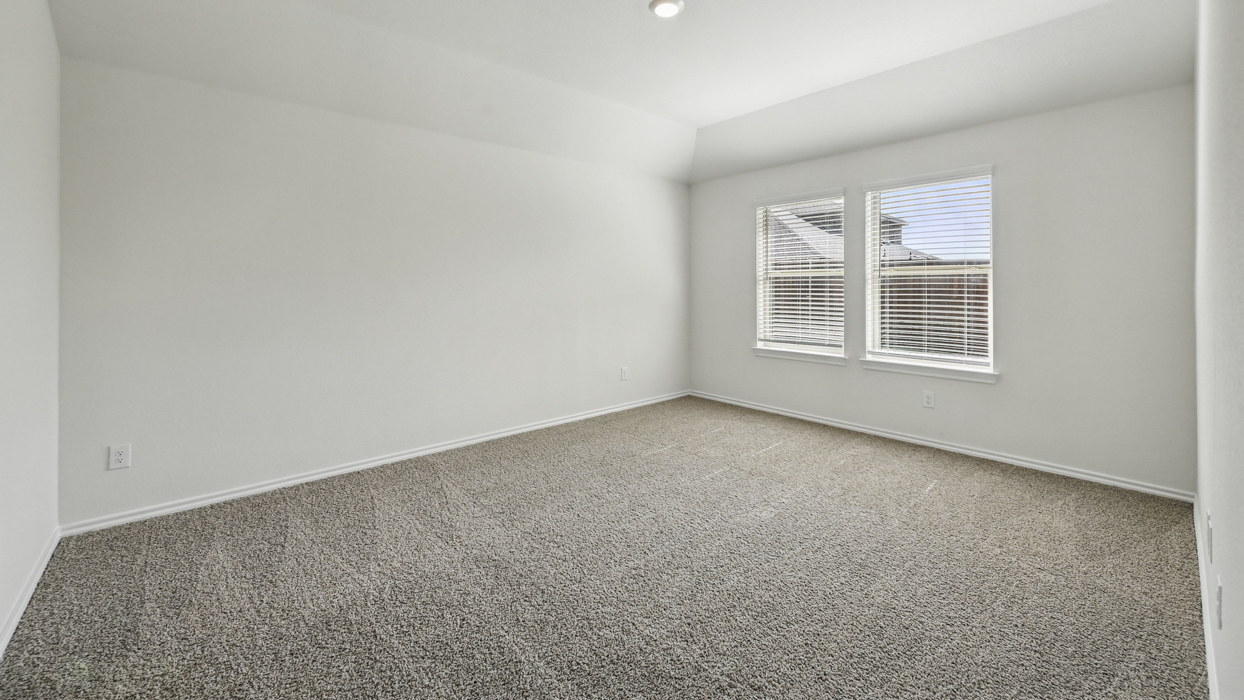 Texas Cali Floorplan Elevation E Bedroom Gallery Image - Cottonwood in Dorchester, TX