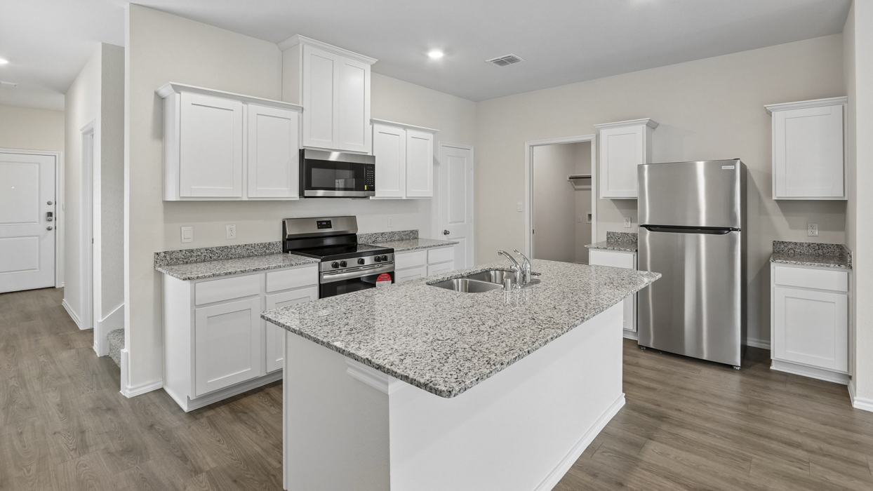 Florence floorplan Kitchen Gallery Image-Crossmill in Princeton, Tx