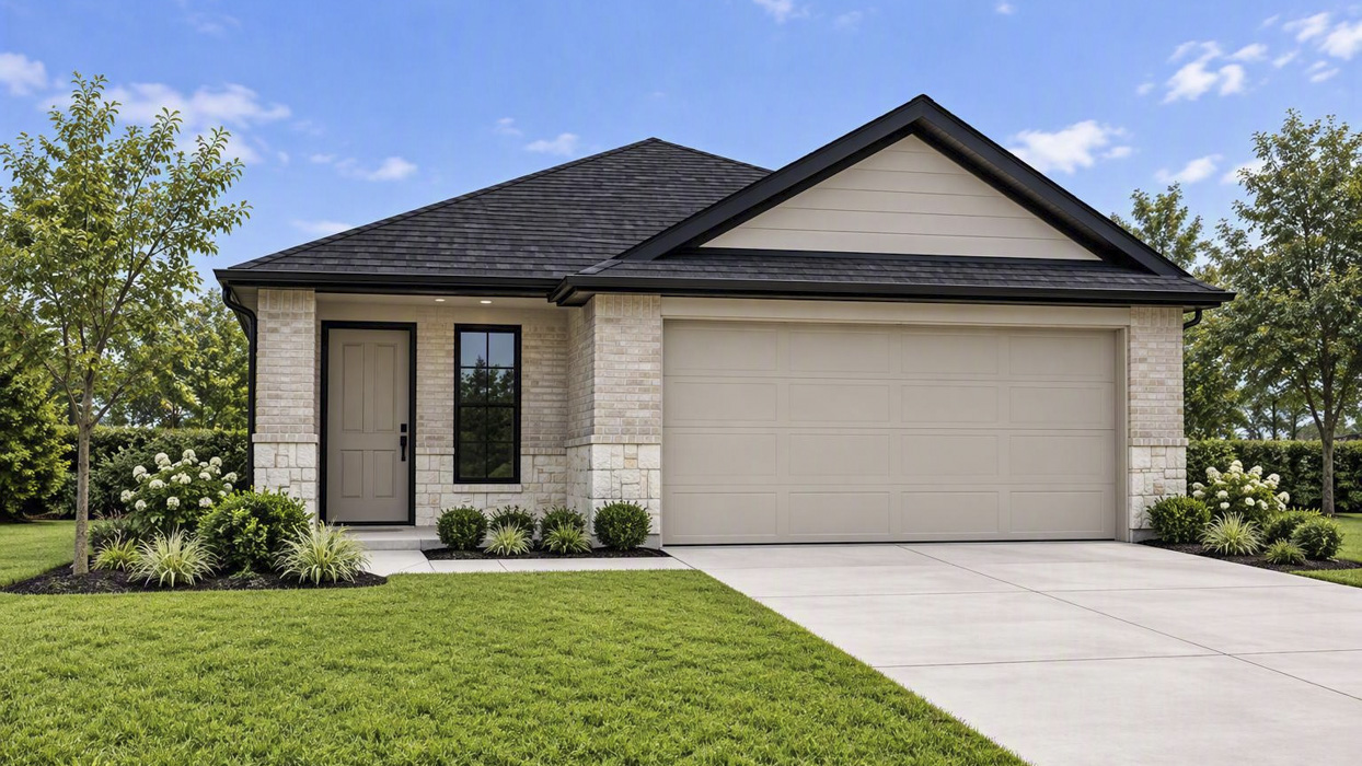 Caroline Floorplan Elevation A Gallery Image-Crossmill in Princeton, Tx