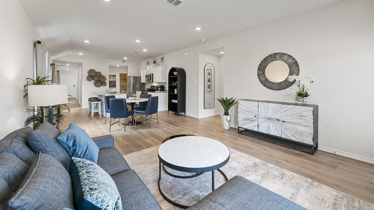 Caroline Floorplan Living Gallery Image-Crossmill in Princeton, Tx