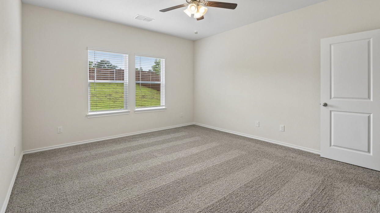 Florence Floorplan Bedroom Gallery Image - Crossmill in Princeton, TX