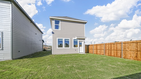 V19C Altaria Floorplan Elevation B Backyard Gallery Image-Arbor Trails in Princeton, TX
