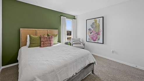 V19A Robin Elevation B Floorplan Elevation A Bedroom Gallery Image- Arbor Trails