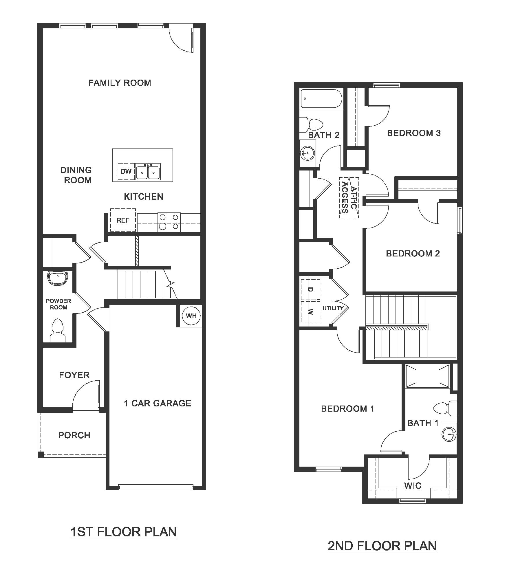 V19B Linnet floorplan rendering - Arbor Trails in Princeton - Collin County