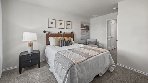 V19B Linnet floorplan Elevation A Bedroom Gallery Image - Arbor Trails in Princeton - Collin County TX