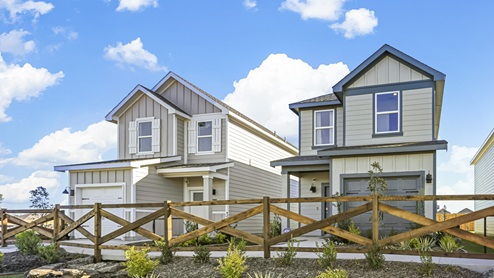 V19B Linnet floorplan elevation A Exterior Gallery Image - Arbor Trails in Princeton - Collin County TX