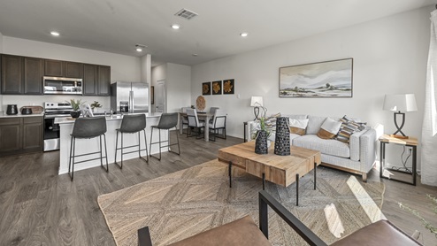 V19B Linnet floorplan elevation A Living Gallery Image - Arbor Trails in Princeton - Collin County TX