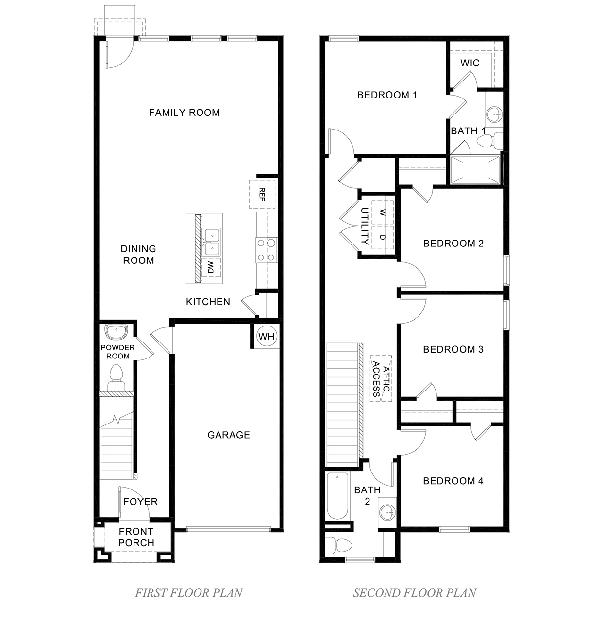 V19C Altaria floorplan rendering - Arbor Trails in Princeton - Collin County TX