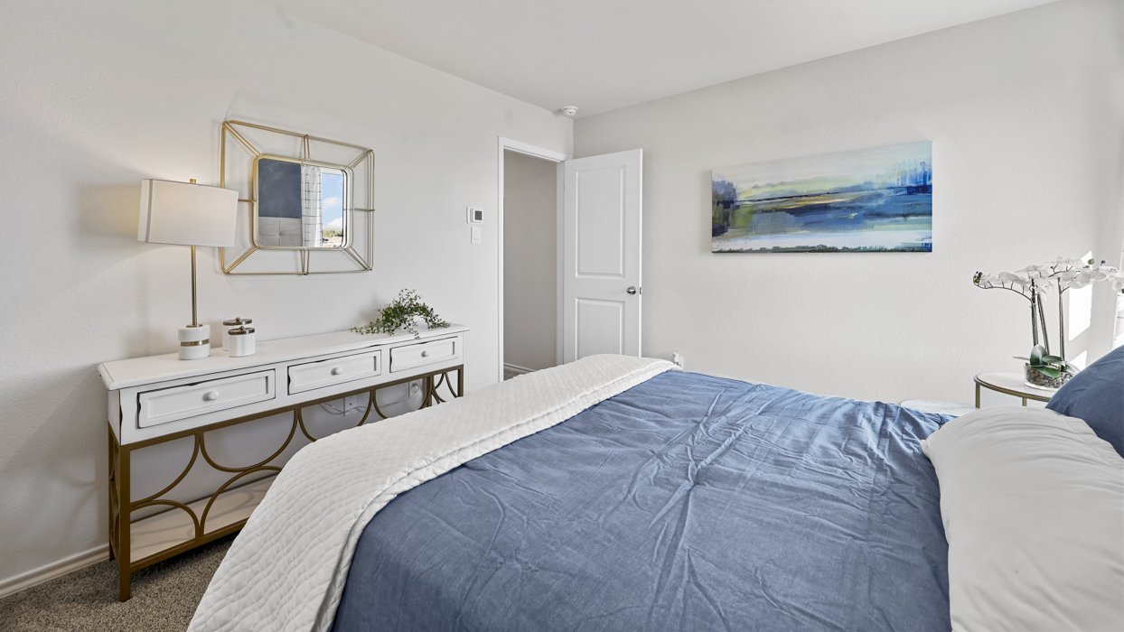 V19C Altaria floorplan elevation B Bedroom Gallery Image - Arbor Trails in Princeton - Collin County TX