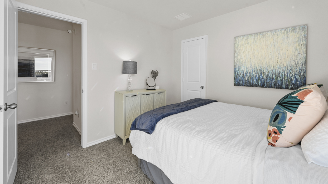 V19C Altaria floorplan elevation B Bedroom Gallery Image - Arbor Trails in Princeton - Collin County TX