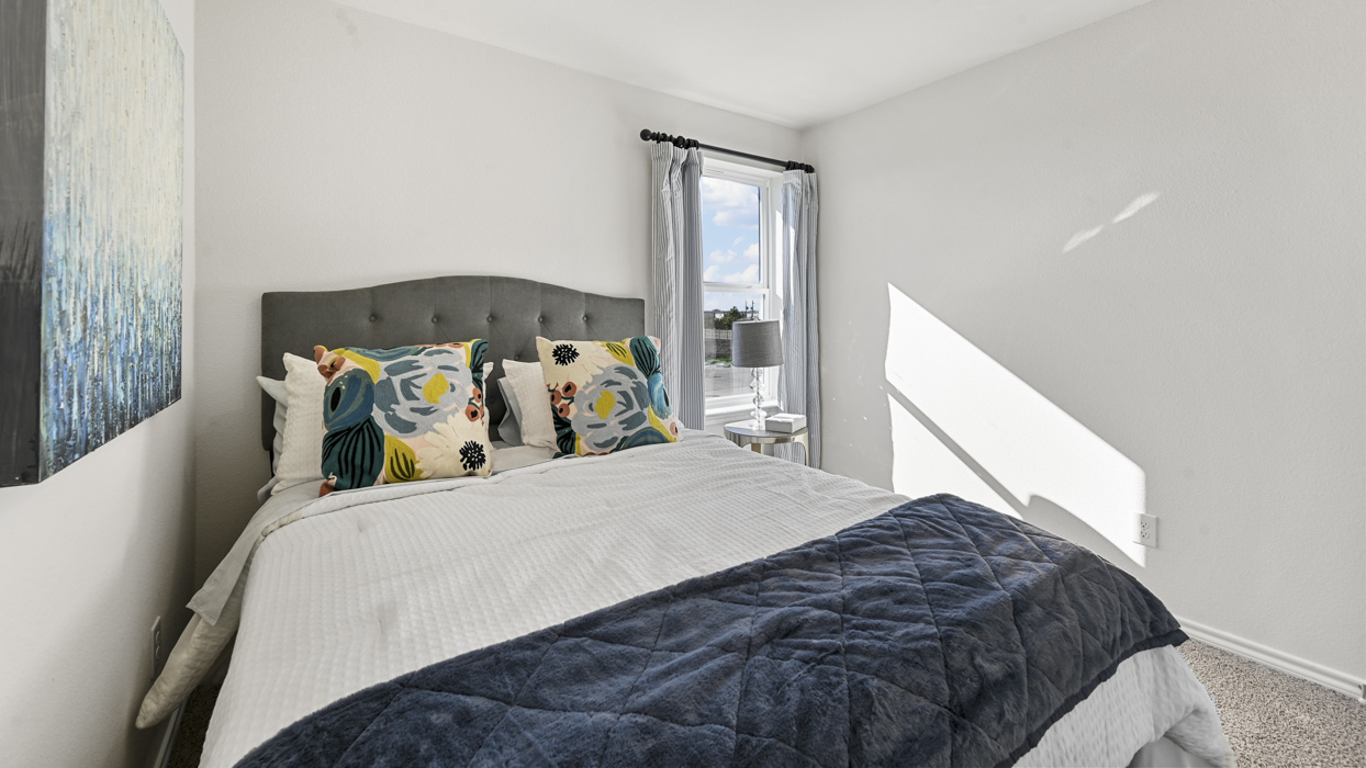 V19C Altaria floorplan elevation B Bedroom Gallery Image - Arbor Trails in Princeton - Collin County TX