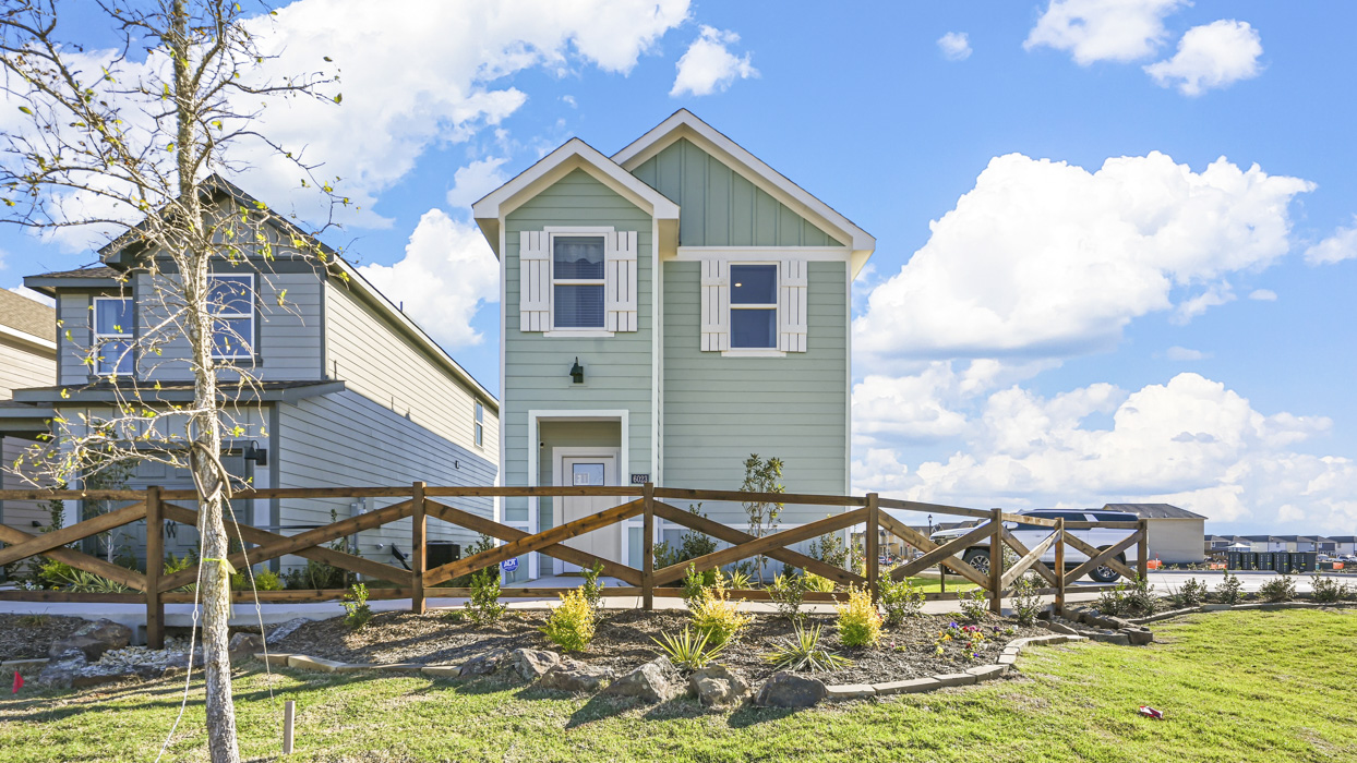 V19C Altaria floorplan elevation B rendering - Arbor Trails in Princeton - Collin County TX