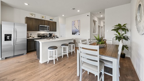 V19C Altaria Floorplan Elevation B Kitchen Gallery Image-Arbor Trails in Princeton, TX