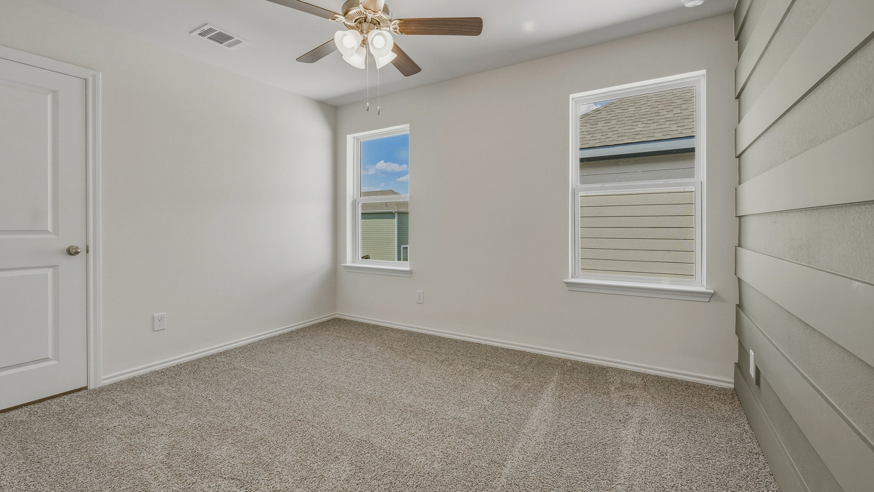 Denise Floorplan Elevation B Bedroom Gallery Image - Arbor Trails North in Princeton, TX