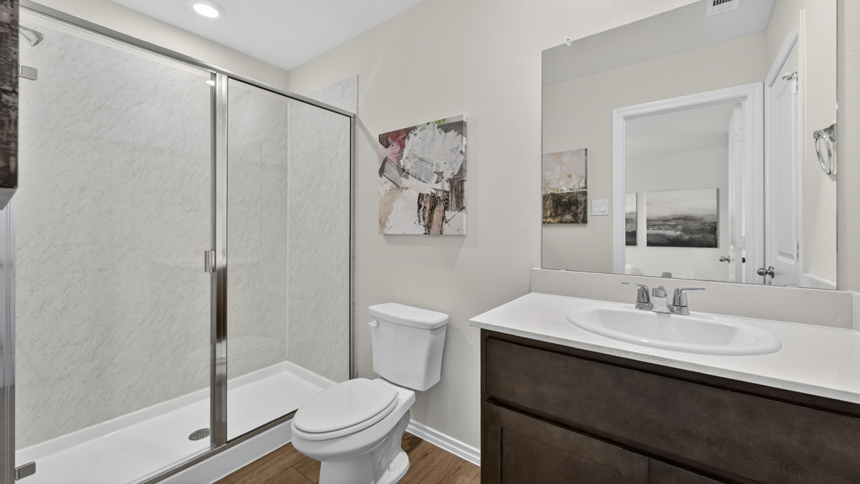 Denise Floorplan Elevation A Bathroom Gallery Image - Arbor Trails North in Princeton, TX