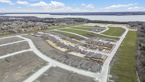 Drone Image-Frontier Pointe in Collin County, TX