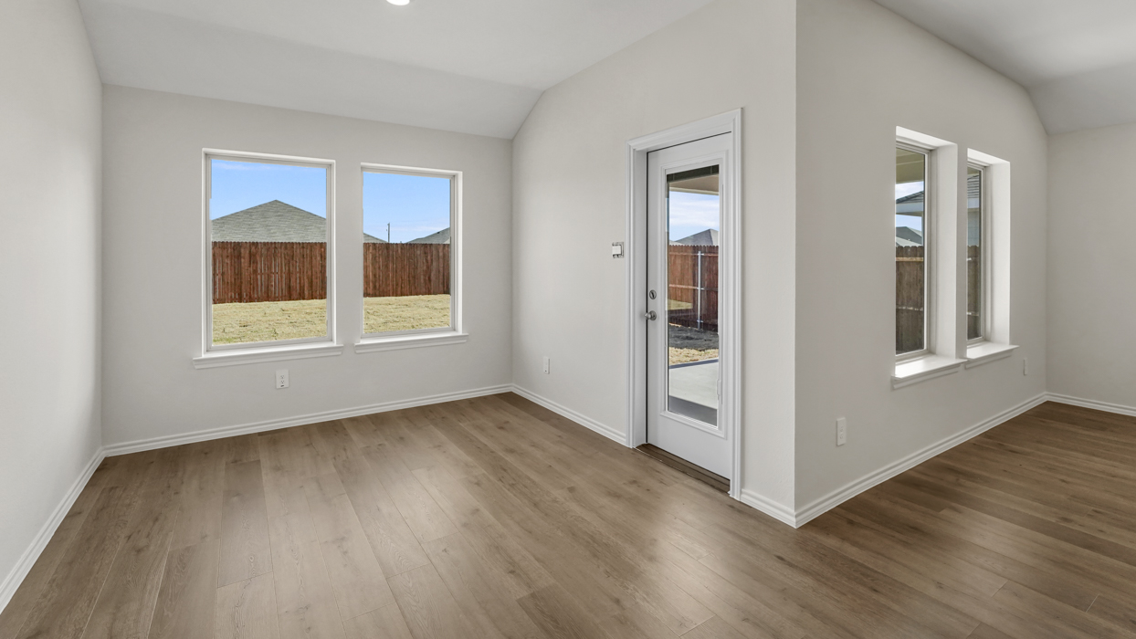 Huntsville Floorplan Elevation B Living Gallery Image - Frontier Pointe in Princeton, TX