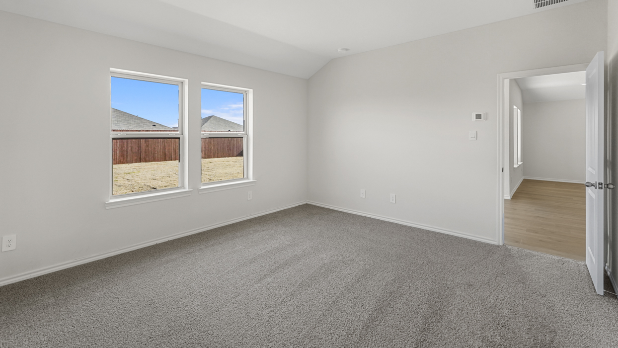 Huntsville Floorplan Elevation A Bedroom Gallery Image - Frontier Pointe in Princeton, TX