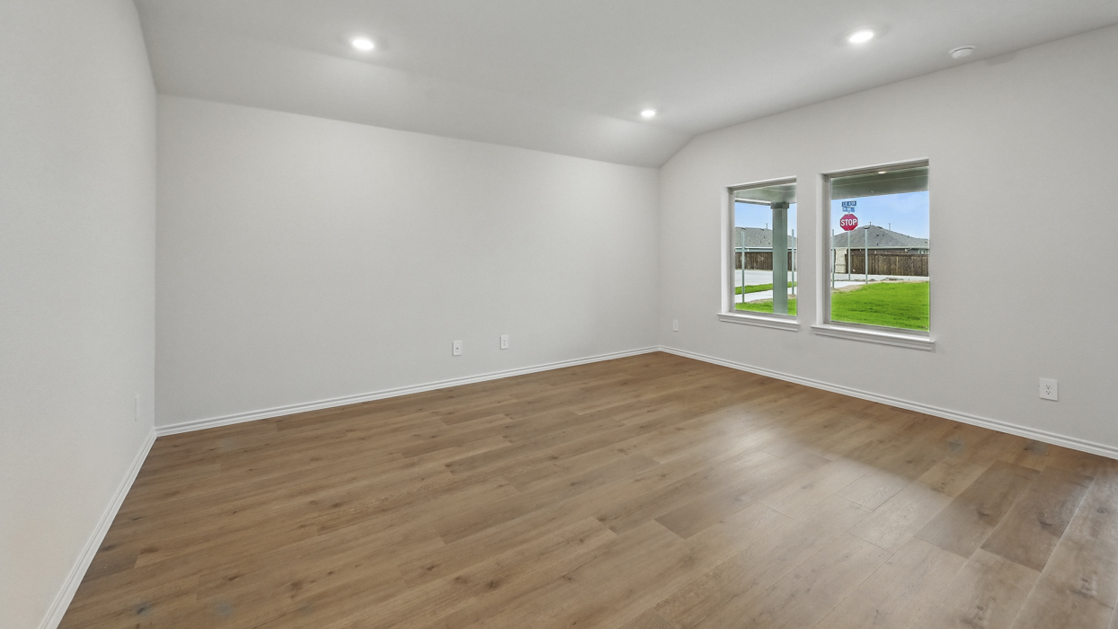 Huntsville Floorplan Elevation B Living Gallery Image - Frontier Pointe in Princeton, TX