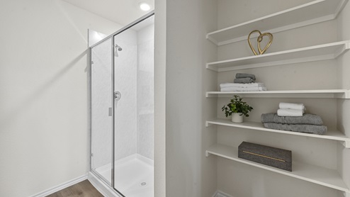 X40I Texas Cali Floorplan Elevation A Bedroom Gallery Image-Frontier Pointe in Collin County, TX