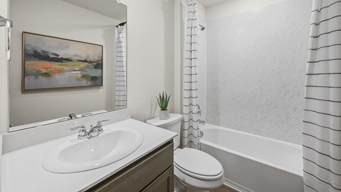 X40I Texas Cali Floorplan Elevation A Bedroom Gallery Image-Frontier Pointe in Collin County, TX