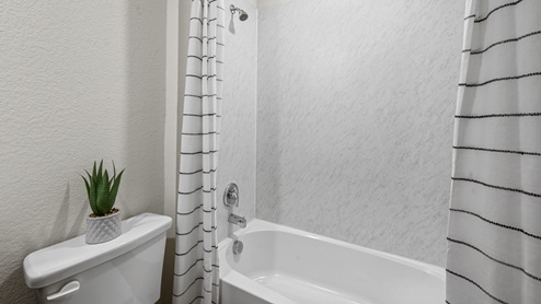 X40I Texas Cali Floorplan Elevation A Bedroom Gallery Image-Frontier Pointe in Collin County, TX