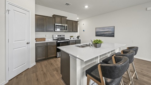 X40I Texas Cali Floorplan Elevation A Kitchen Image-Frontier Pointe in Collin County, TX