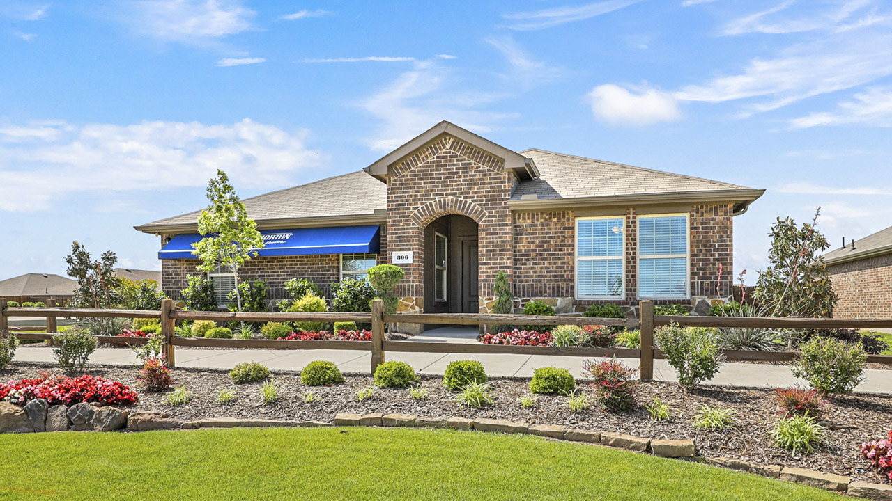X40L Lakeway Floorplan Elevation B Exterior Gallery Image-Frontier Pointe in Collin County, TX
