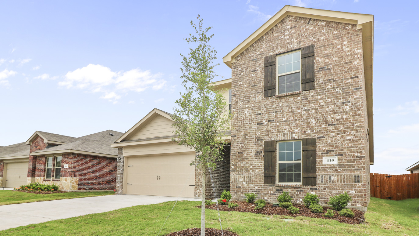 X40M Midland Floorplan Elevation A Exterior Gallery Image-Frontier Pointe in Collin County, TX