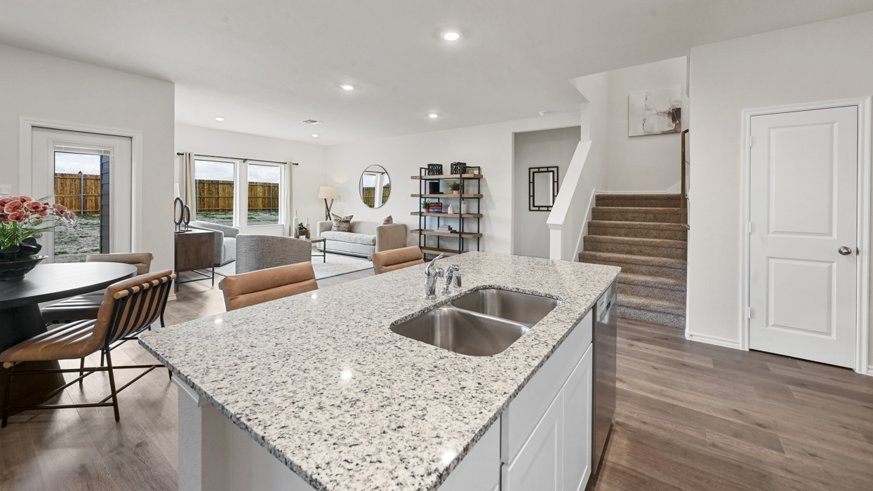 X40M Midland Floorplan Elevation B Kitchen Gallery Image-Frontier Pointe in Collin County, TX