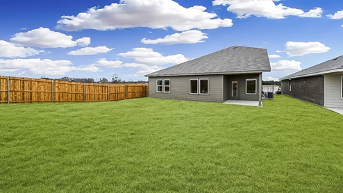 X40M Midland Floorplan Elevation B Backyard Gallery Image-Frontier Pointe in Collin County, TX