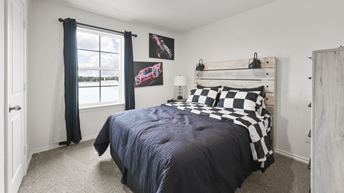 X40M Midland Floorplan Elevation B Bedroom Gallery Image-Frontier Pointe in Collin County, TX
