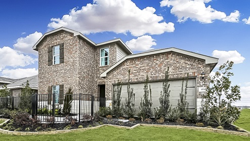 X40M Midland Floorplan Elevation B Exterior Gallery Image-Frontier Pointe in Collin County, TX