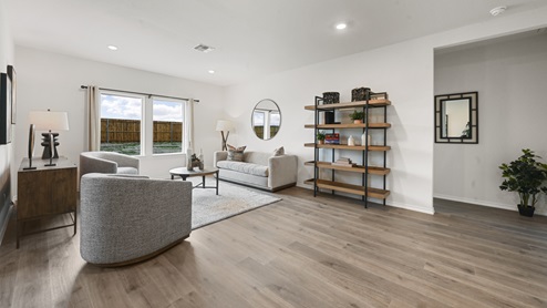 X40M Midland Floorplan Elevation B Living Gallery Image-Frontier Pointe in Collin County, TX