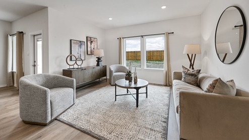 X40M Midland Floorplan Elevation B Living Gallery Image-Frontier Pointe in Collin County, TX