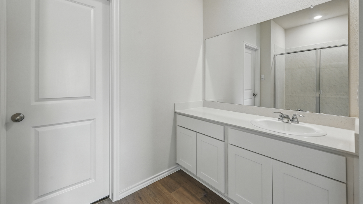 Ozark Floorplan Elevation B Bedroom Gallery Image - Frontier Pointe in Princeton, TX