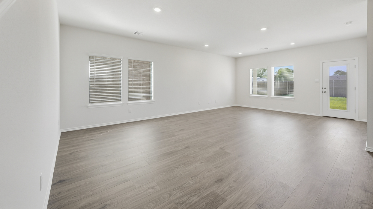 Perry Floorplan Elevation B Living Gallery Image - Frontier Pointe in Princeton, TX