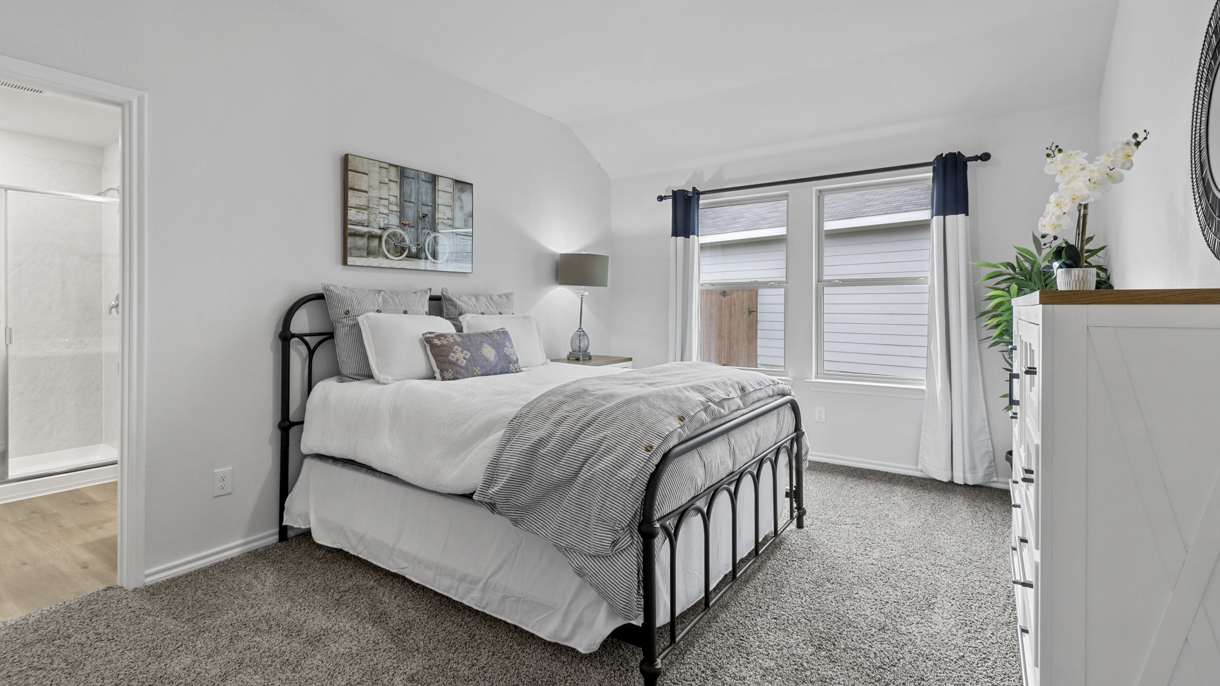 X40Z Zavalla Floorplan Elevation B Bedroom Gallery Image-Frontier Pointe in Collin County, TX