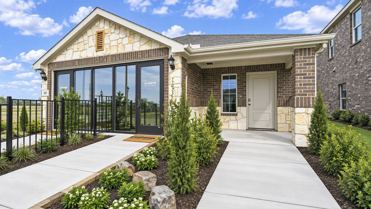 X30C Caroline Floorplan Elevation F Exterior Gallery Image-Creekside Ranch in Blue Ridge, TX