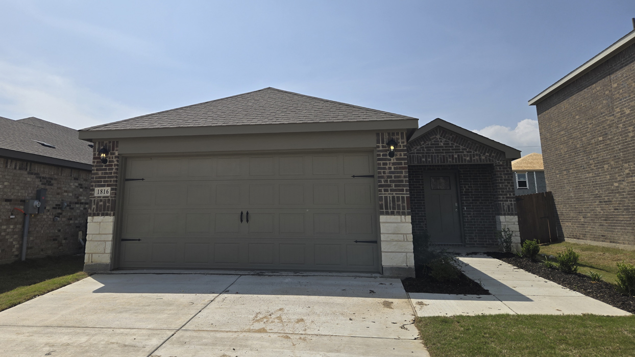 Atlanta Floorplan Elevation F Exterior Rendering - Creekside Ranch in Blue Ridge, TX