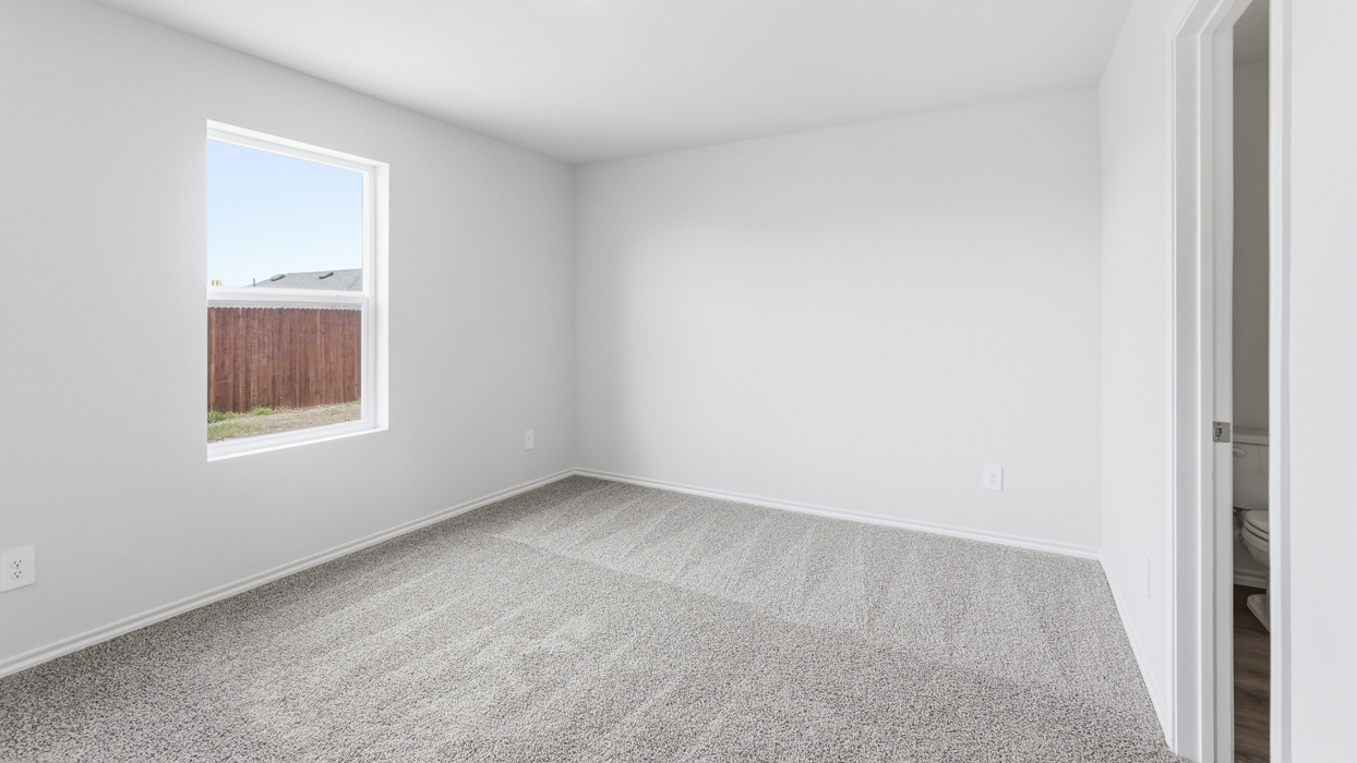 Barton Floorplan Elevation E Bedroom Gallery Image - Creekside Ranch in Blue Ridge, TX