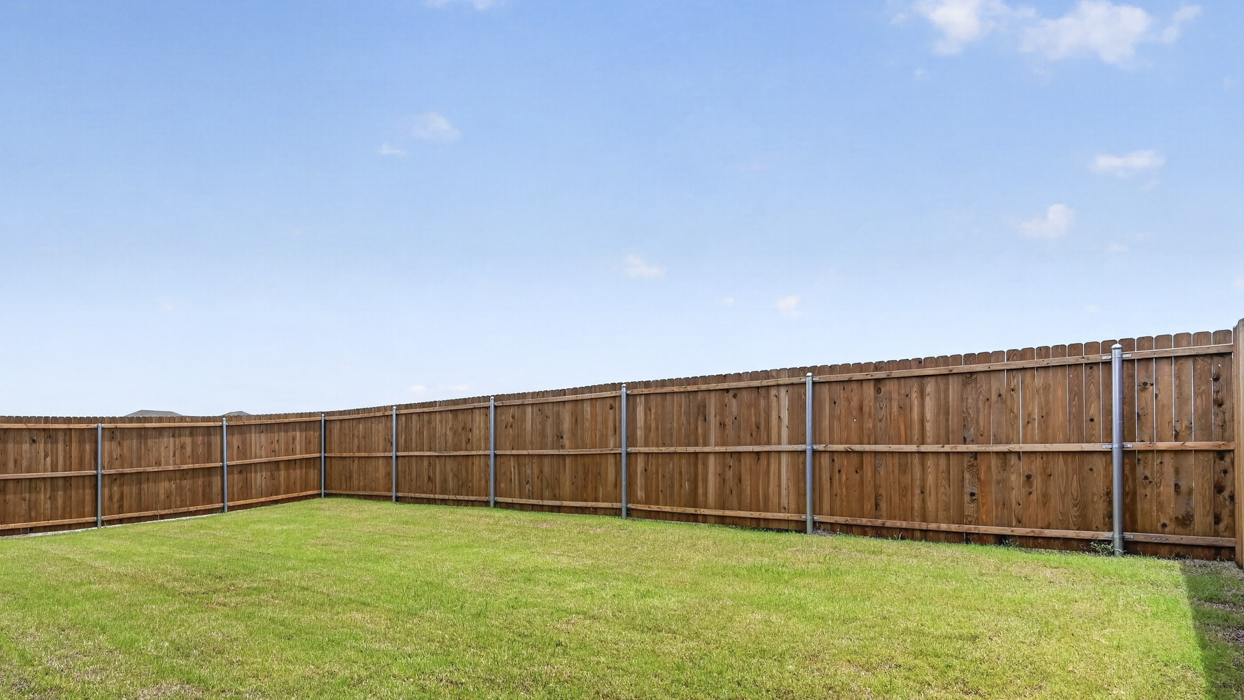 Caprock Floorplan Backyard Gallery Image-Creekside Ranch in Blue Ridge, TX