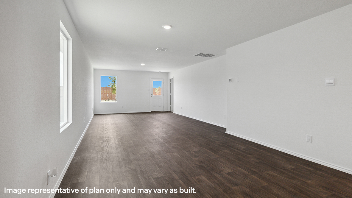 Caprock Floorplan Living Gallery Image-Creekside Ranch in Blue Ridge, Tx