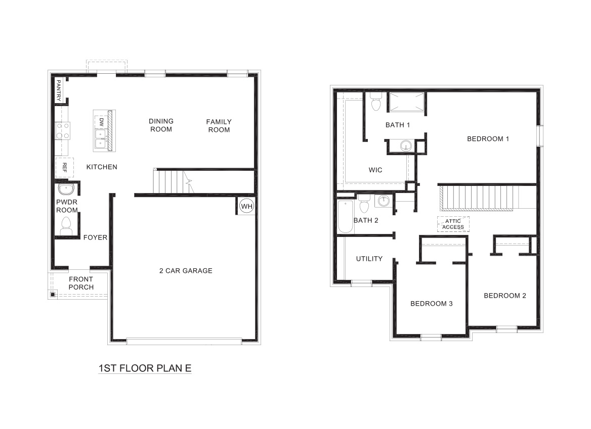 Davis Floorplan Creekside Ranch in Blue Ridge, Tx